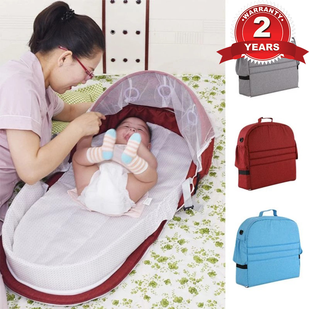 Infant Baby Bed and Mosquito Net Mom Backpack