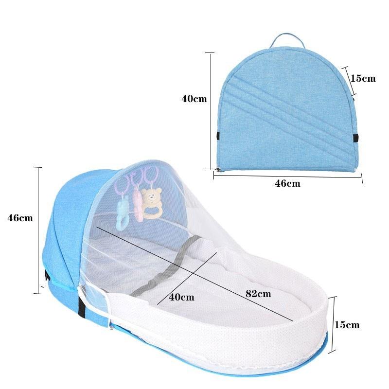 Infant Baby Bed and Mosquito Net Mom Backpack