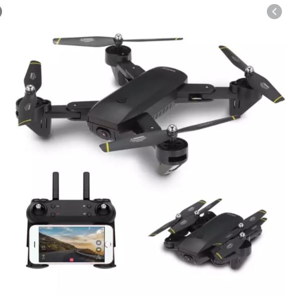 DM DM107s WIFI FPV With Dual 2MP Camera Optical Flow Altitude Hold Mode Foldable RC Drone Quadcopter